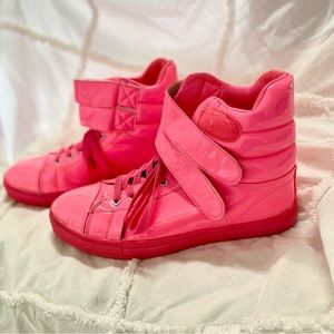 Alexandra Collection Size 10 Glossy Sneaker Just For Kix AC10 Pat Leather 131134